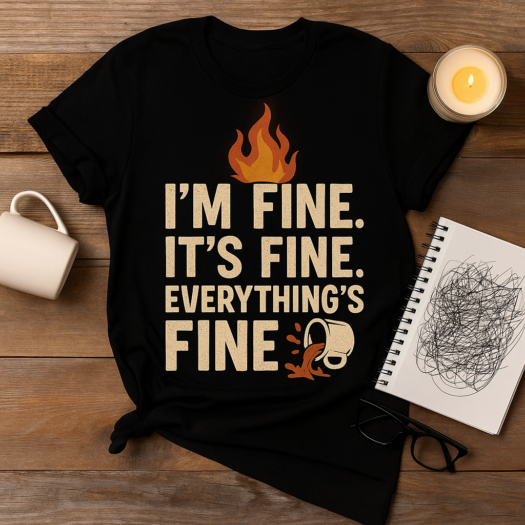 I’m Fine. It’s Fine. Everything’s Fine T-Shirt